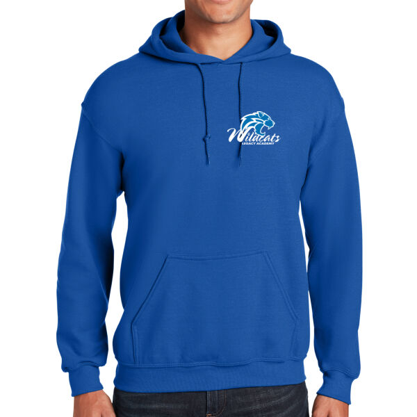 Chest Logo - Royal Adult Hoodie Thumbnail