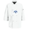 Button Chef Coat with Thermometer Pocket Thumbnail