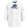 Eight Knot Button Chef Coat with Thermometer Pocket Thumbnail