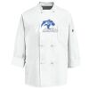 Eight Knot Button Chef Coat with Thermometer Pocket Thumbnail